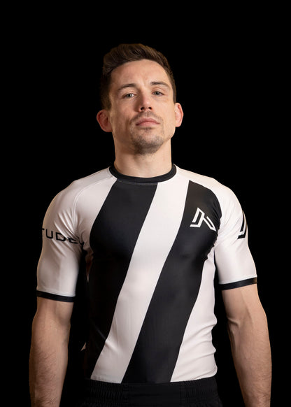 White Ranked Rashguard