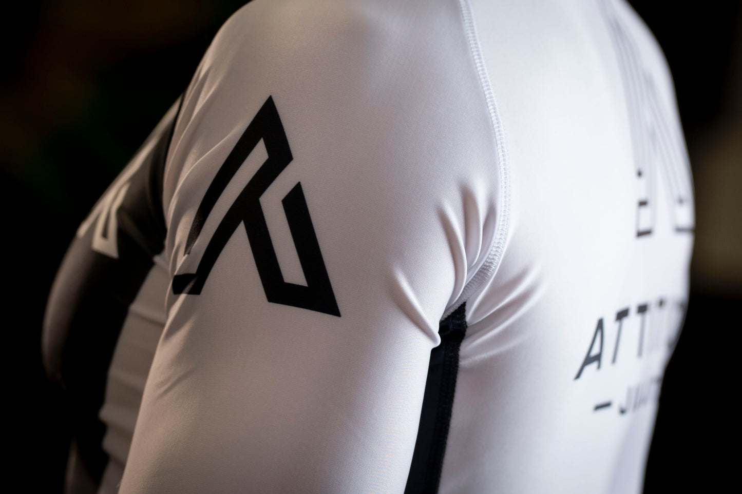 White Ranked Rashguard